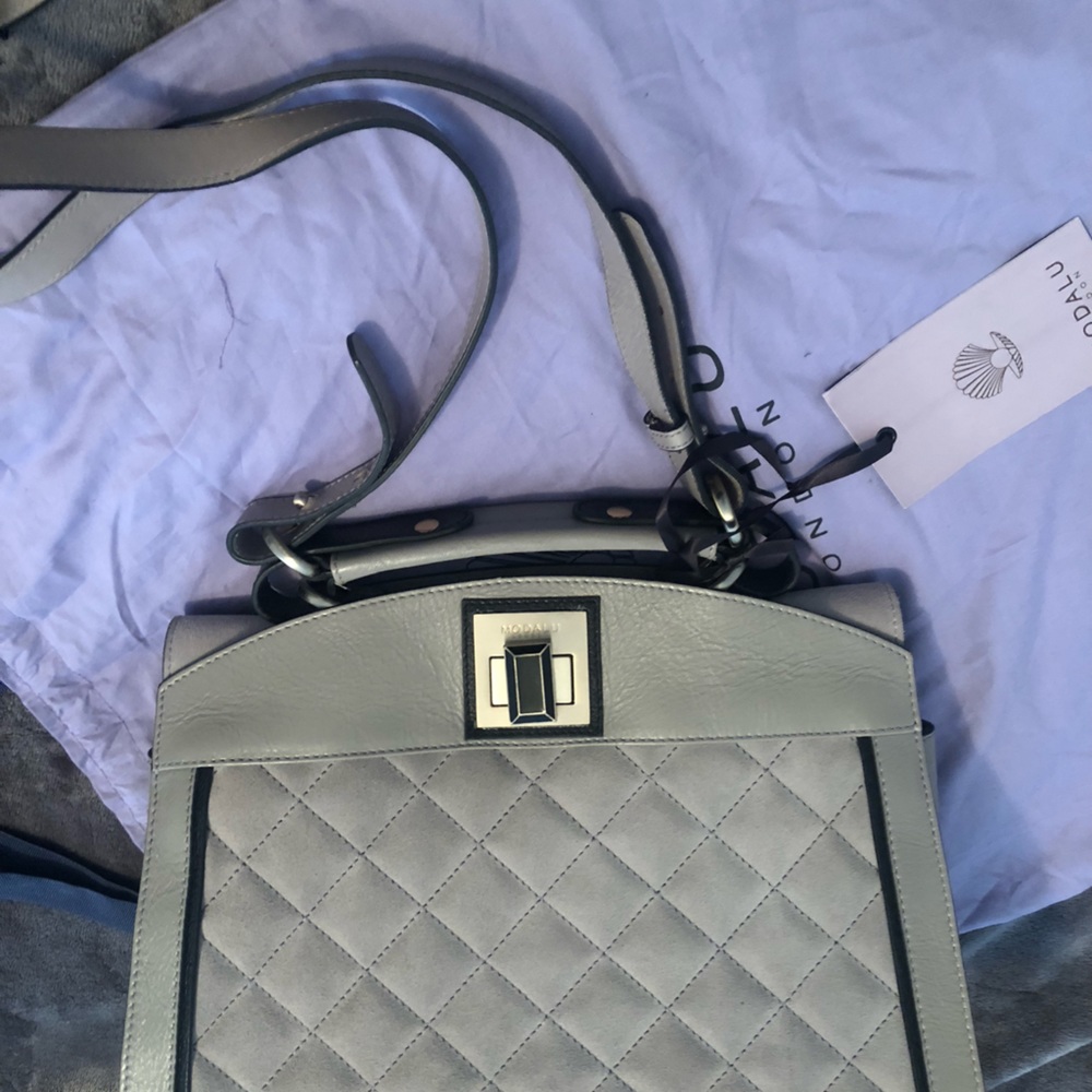 Modelu London - Italian leather & suede new handbag